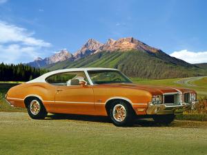 Oldsmobile 442 Holiday Coupe 1971 года